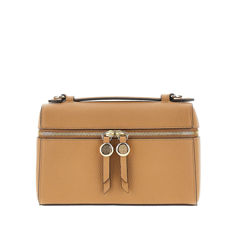 romy slim grained leather bag