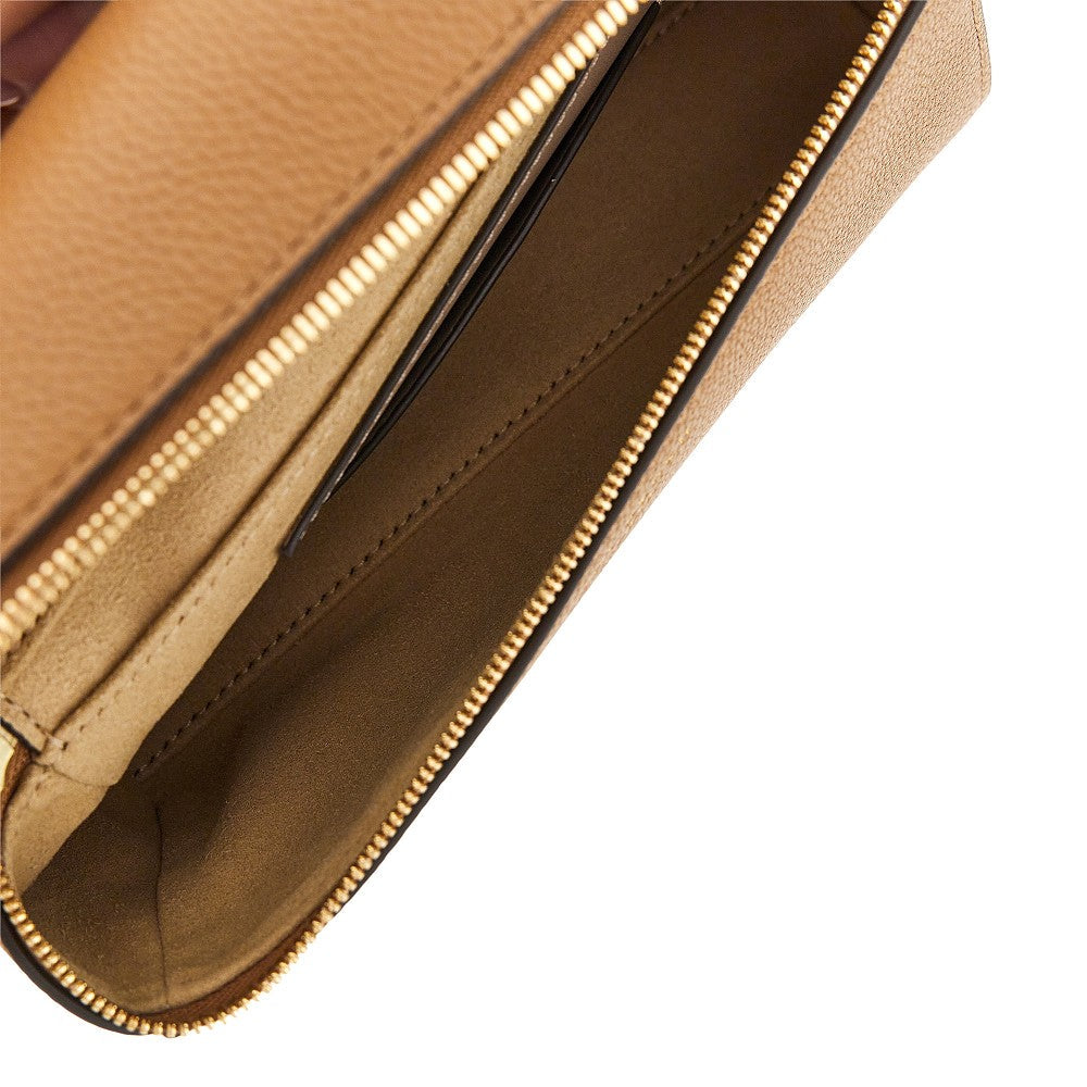 romy slim grained leather bag