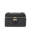 romy slim grained leather bag