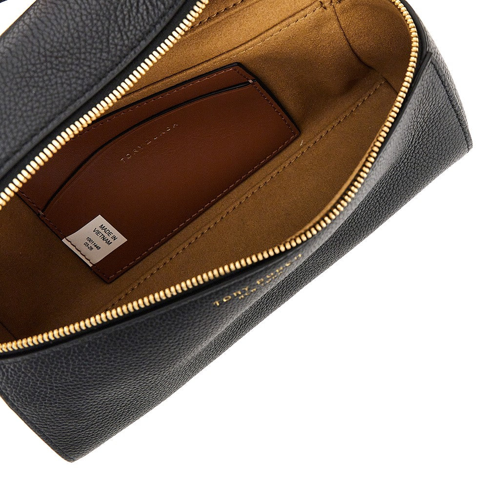 romy slim grained leather bag