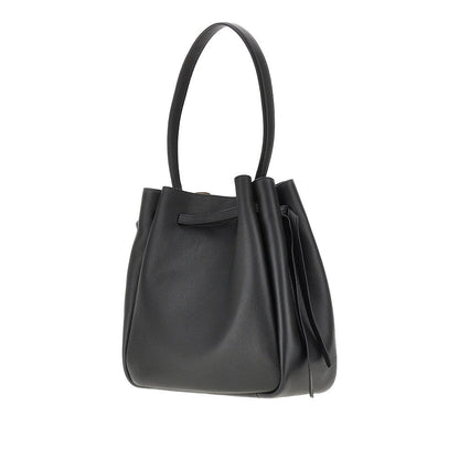 TORY BURCH OS romy large leather bucket bag