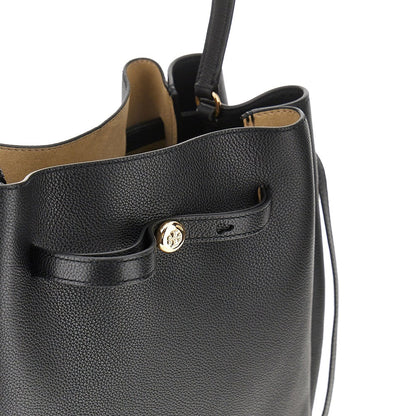 TORY BURCH OS romy large leather bucket bag