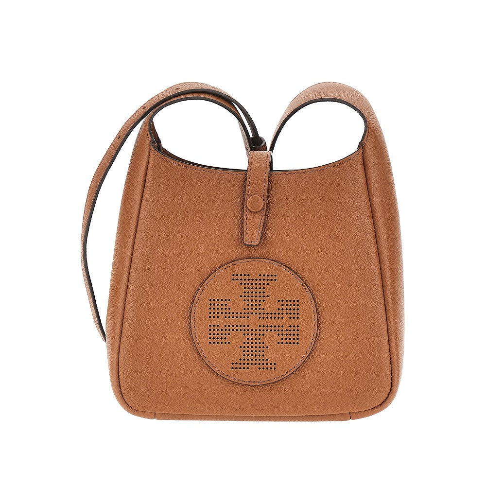TORY BURCH OS miller swing grained leather crossbody bag