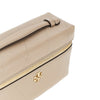 quilted leather charlie beauty case bag