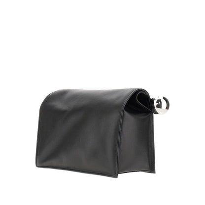 JACQUEMUS OS nappa leather rond carré clutch