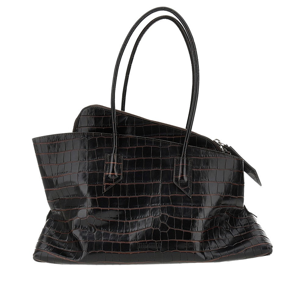THE ATTICO OS leather medium la passeggiata bag