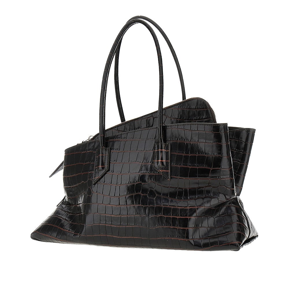 THE ATTICO OS leather medium la passeggiata bag