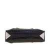 croco-print leather small la passeggiata bag