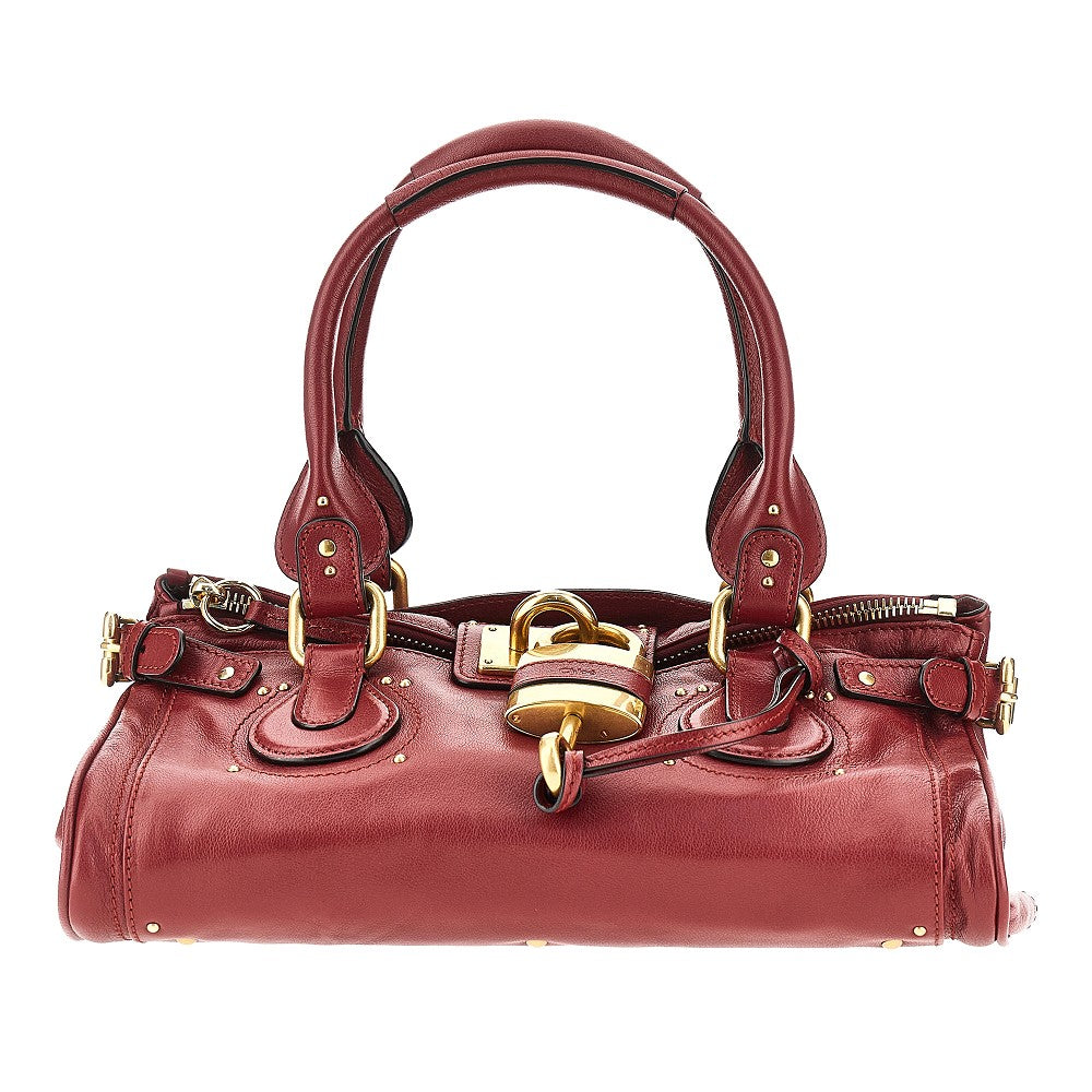 paddington grained leather bag