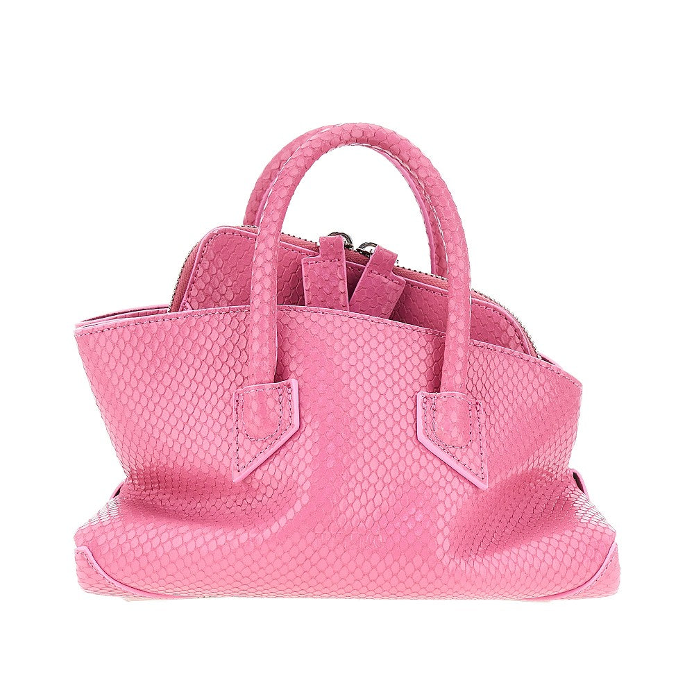 THE ATTICO OS leather mini la passeggiata bag