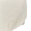 canvas large chloé clover shopping bag