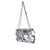 sequinned sparkle baguette bag