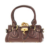 small paddington grained leather bag