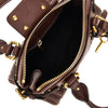 small paddington grained leather bag