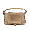 suede leather small marcieì shoulder bag