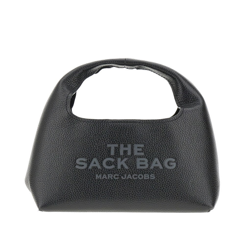 MARC JACOBS OS the cheetah mini sack leather bag