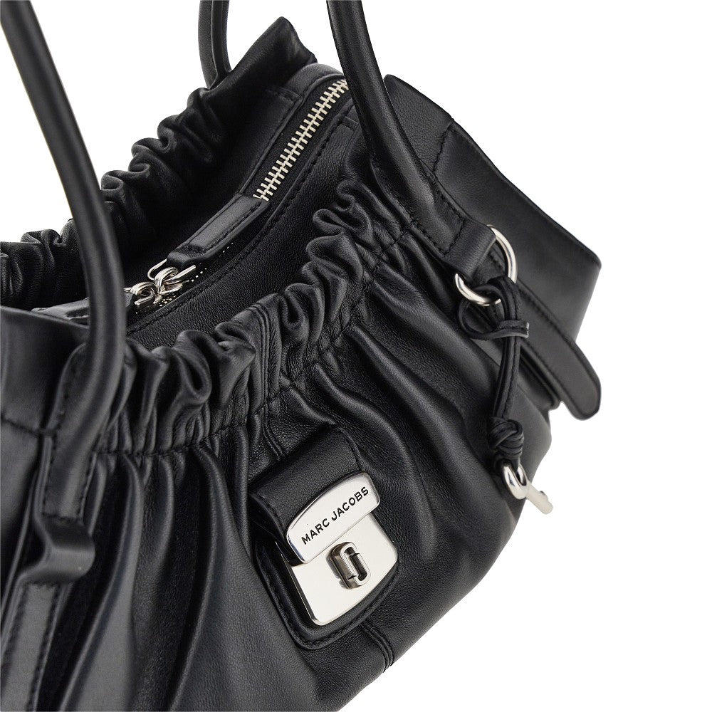 cristina nappa leather shoulder bag