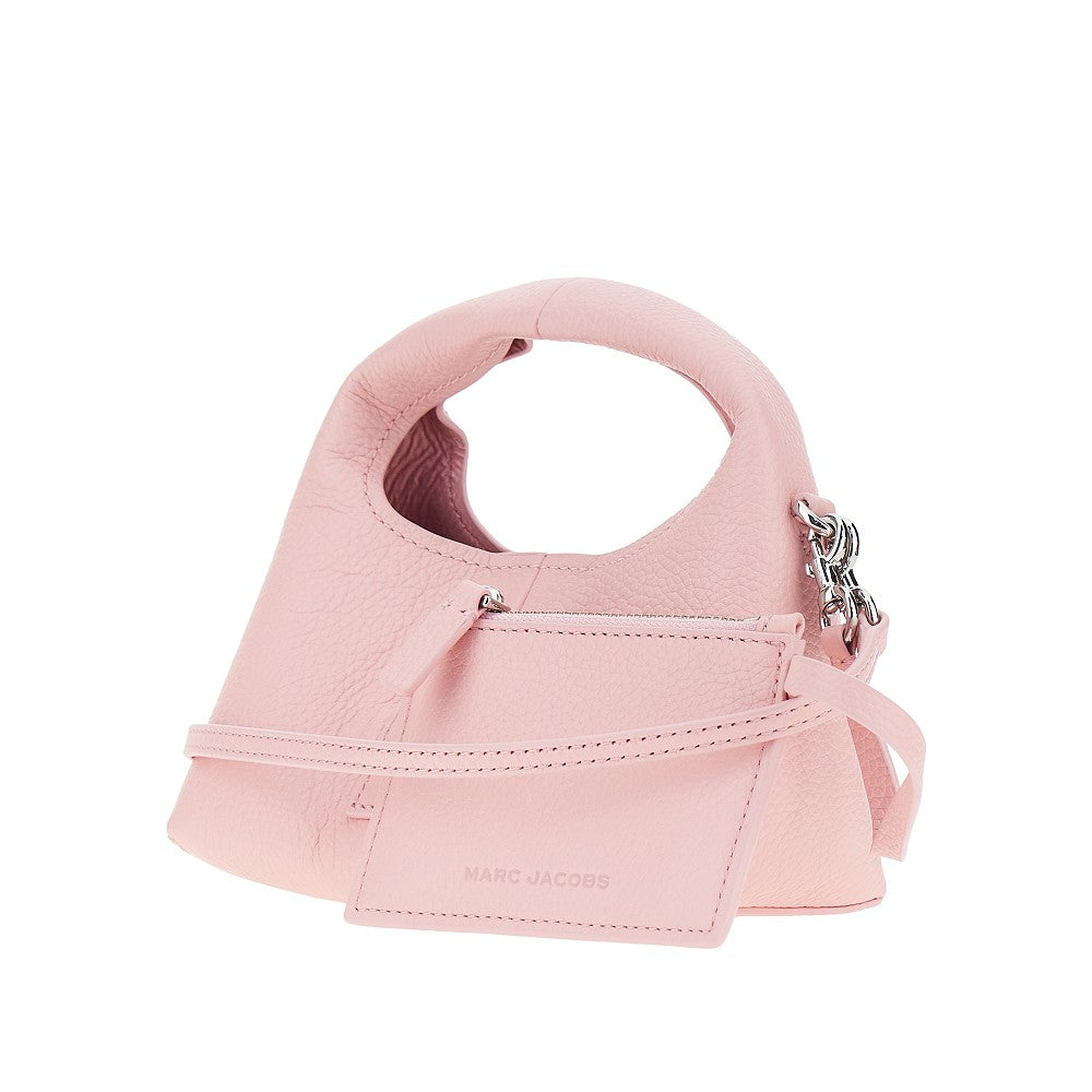 grained leather micro the sack bag