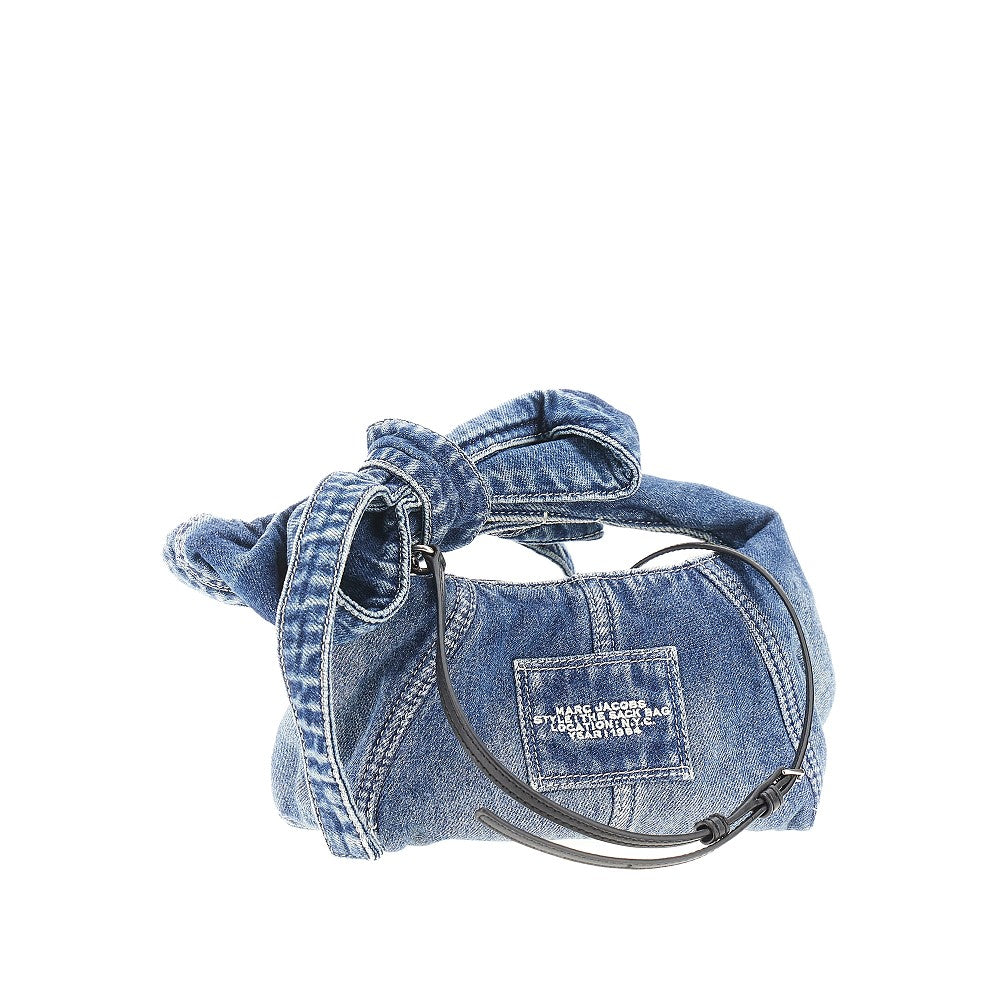 MARC JACOBS OS denim the sack bag handbag