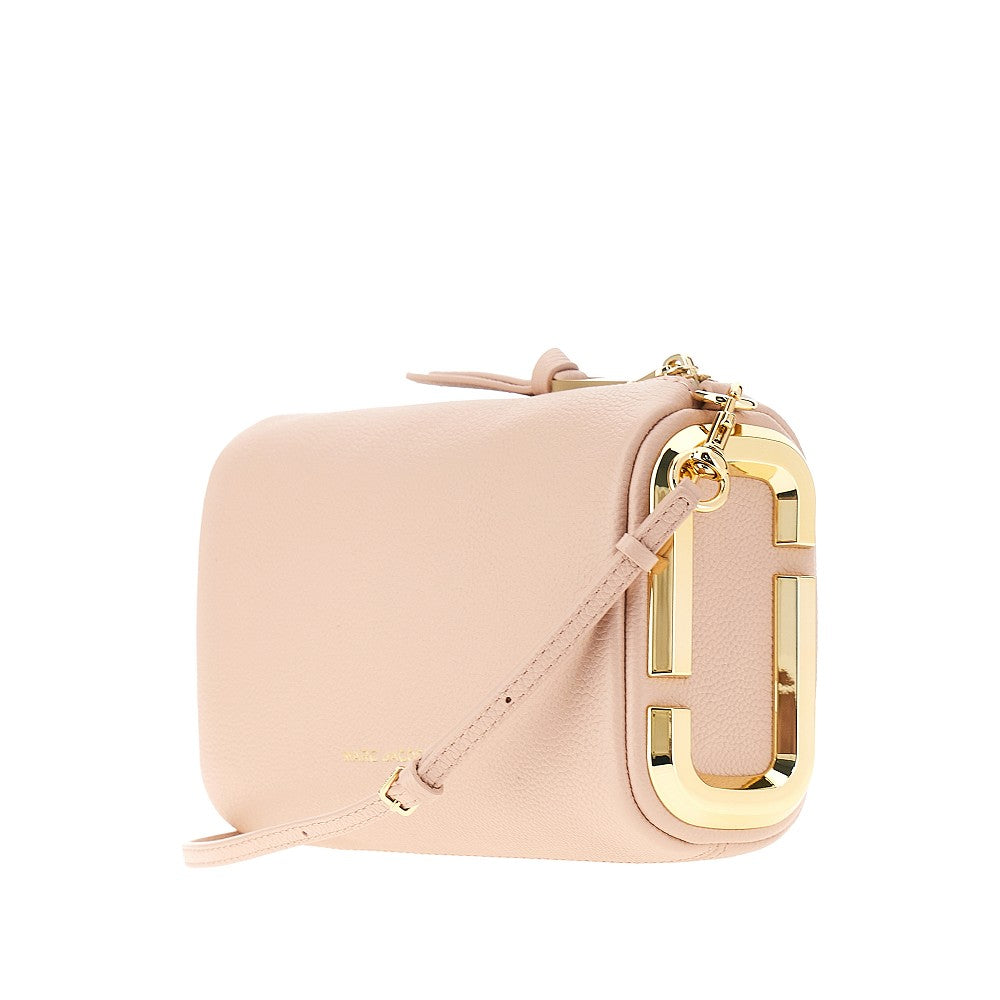 the snapshot grained leather shoulder bag