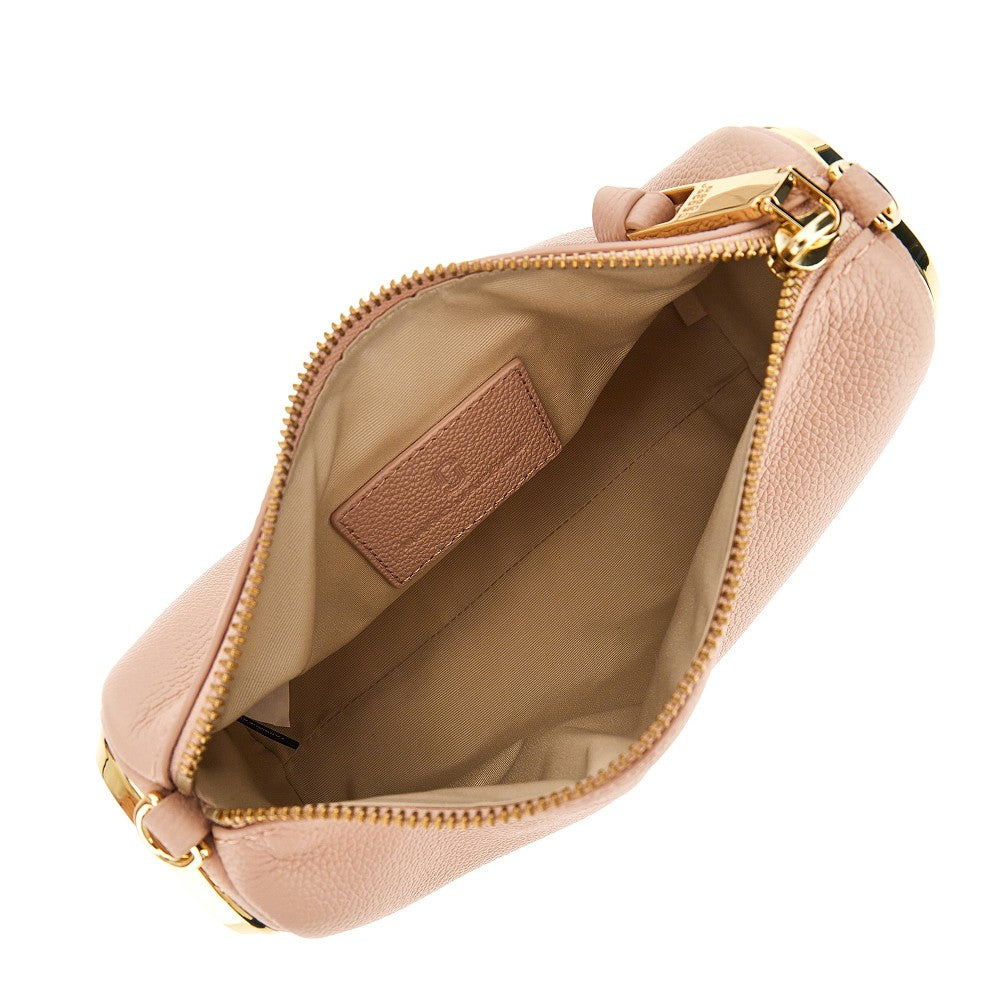 the snapshot grained leather shoulder bag