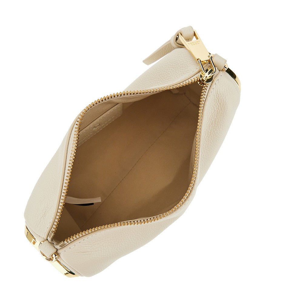 the snapshot grained leather shoulder bag