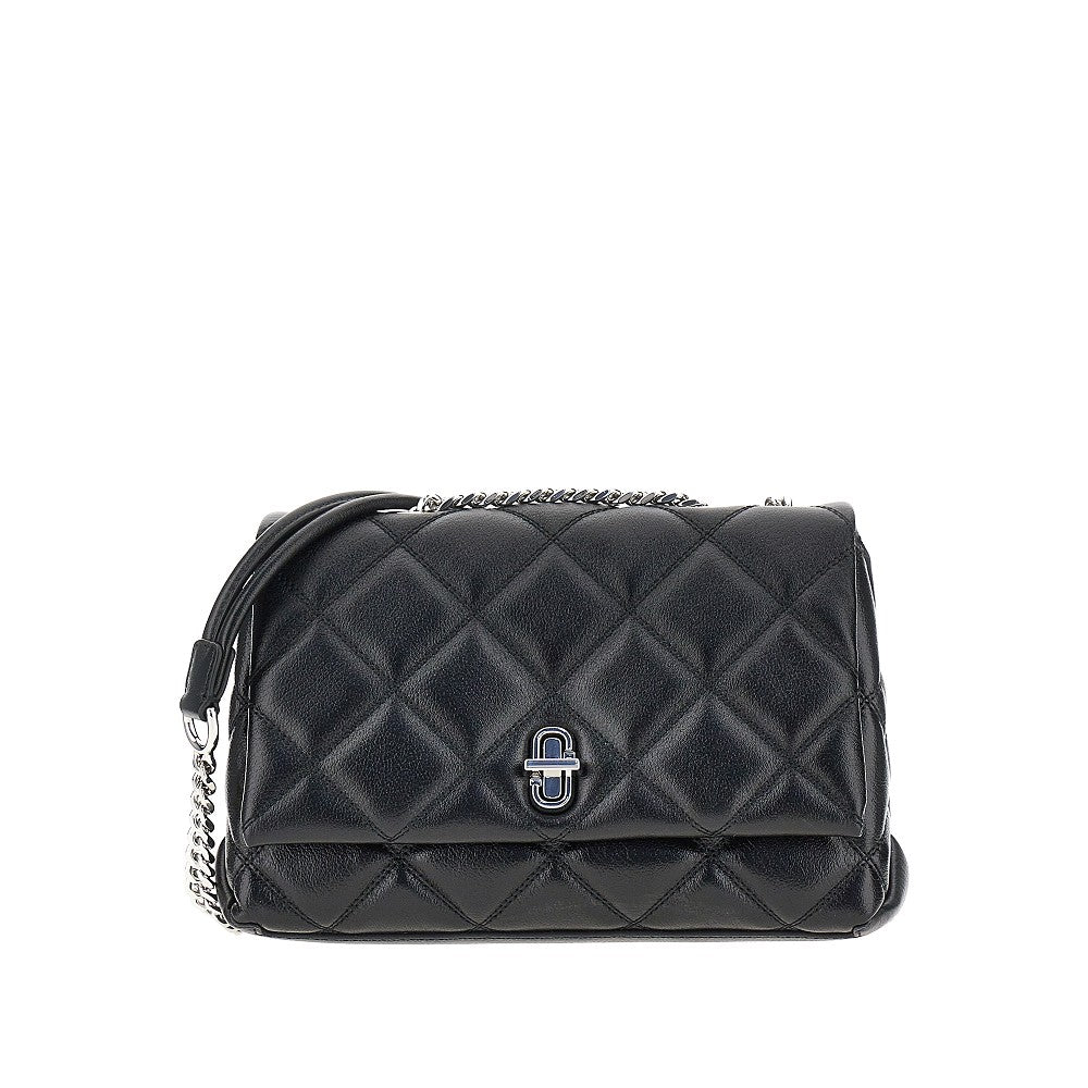 quilted leather small dual bag