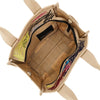 the punk scribble small canvas tote bag
