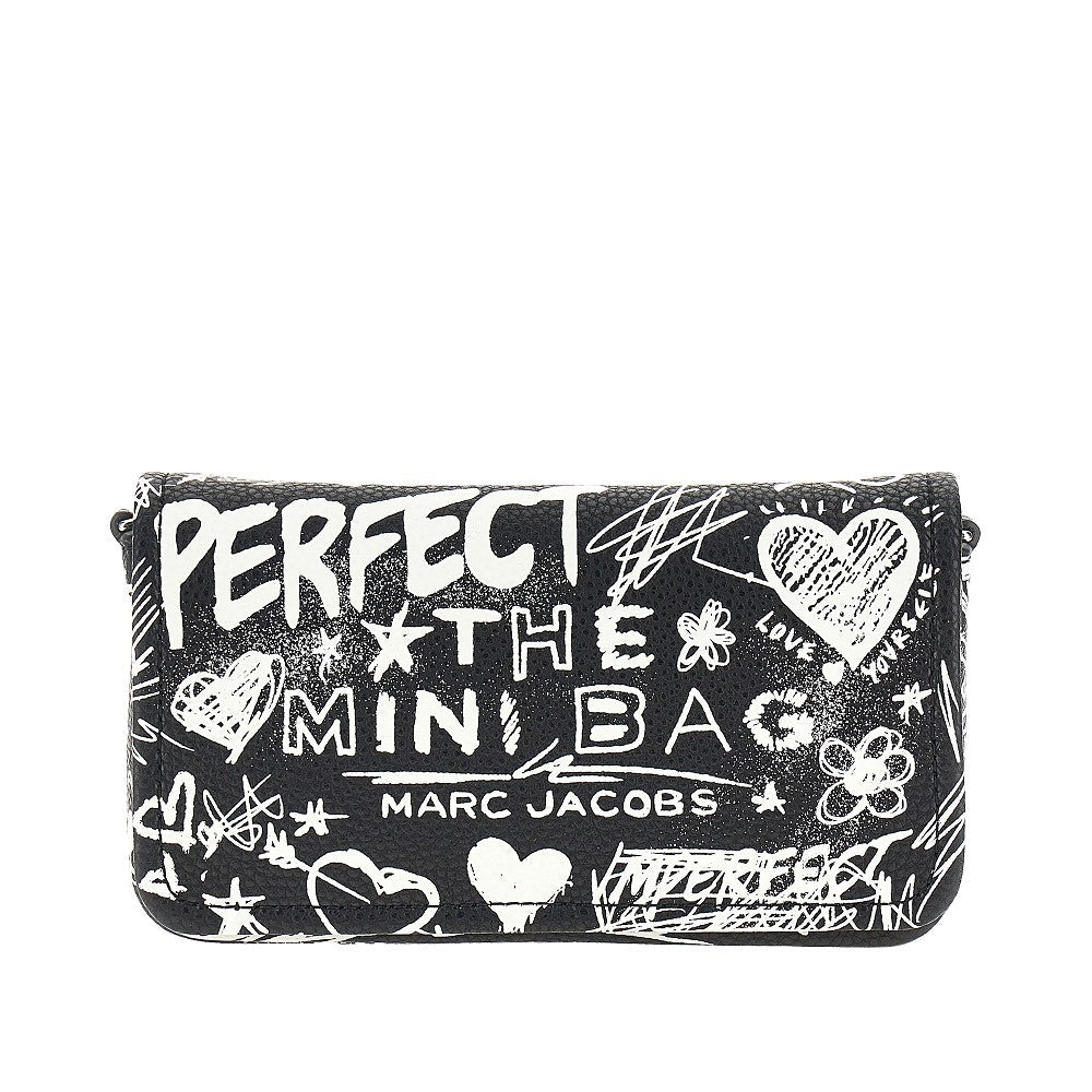 leather the punk scribble mini bag