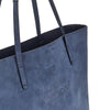 nubuck leather studio shopping bag