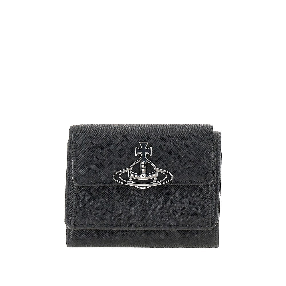 saffiano leather small wallet
