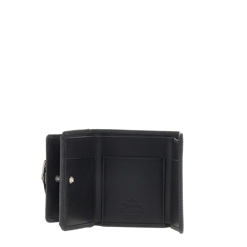 saffiano leather small wallet