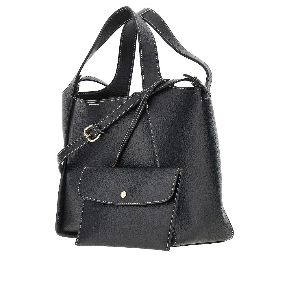 grained alter mat stella logo bag