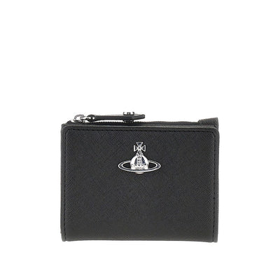 VIVIENNE WESTWOOD OS orb logo bi-fold cardholder