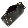 grained leather rockstud small bag