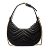 gg marmont mini half moon bag