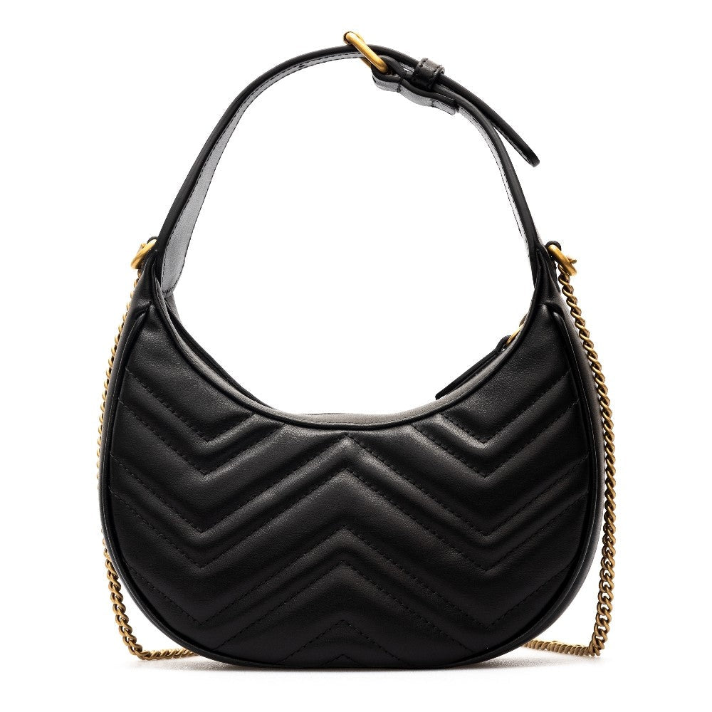 GUCCI OS gg marmont mini half moon bag