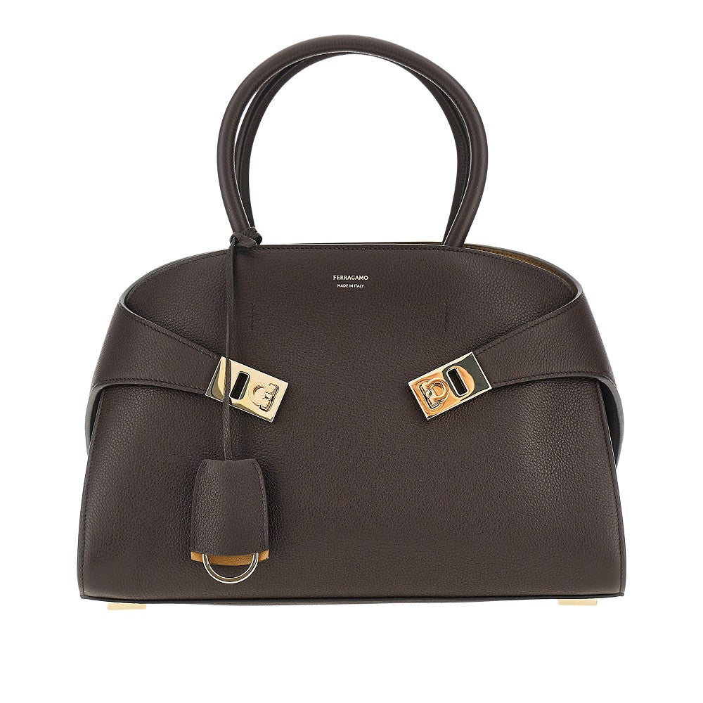 hig grained leather bag
