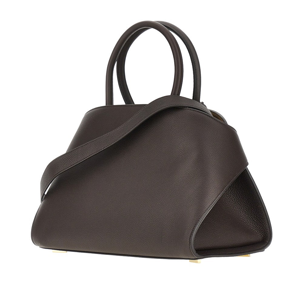 hig grained leather bag