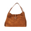 suede leather large ferragamo mia tote bag