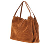 suede leather large ferragamo mia tote bag