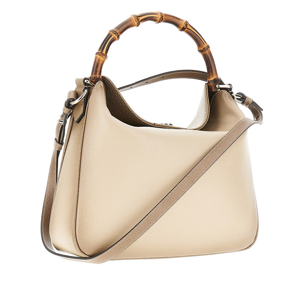 GUCCI OS leather medium gucci diana bag