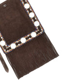 VALENTINO GARAVANI OS suede leather nellcôte shoulder bag