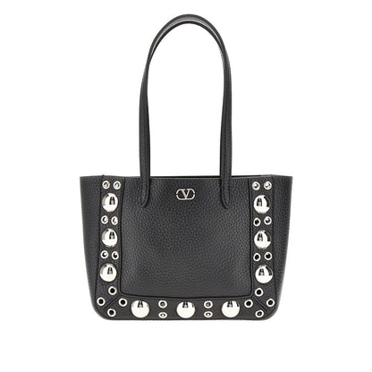 VALENTINO GARAVANI OS nellcôte grained leather mini tote bag