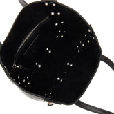 VALENTINO GARAVANI OS nellcôte grained leather mini tote bag