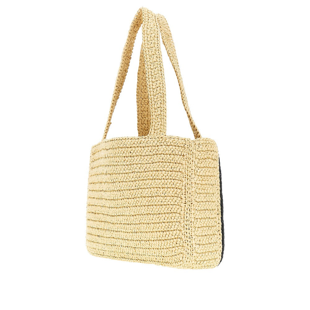 VALENTINO GARAVANI OS medium viva superstar crochet shopping bag