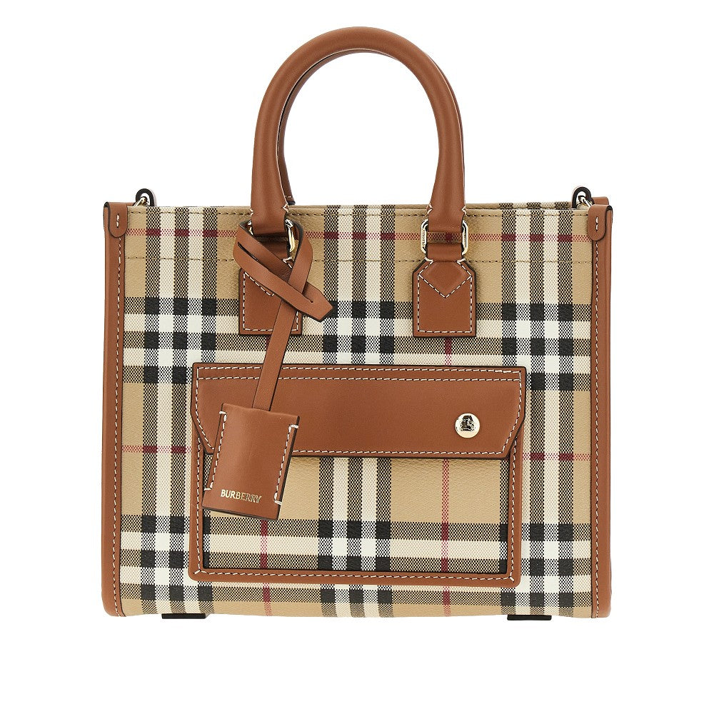BURBERRY OS mini freya tote bag