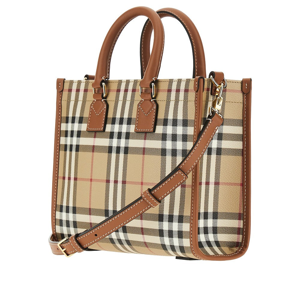 BURBERRY OS mini freya tote bag