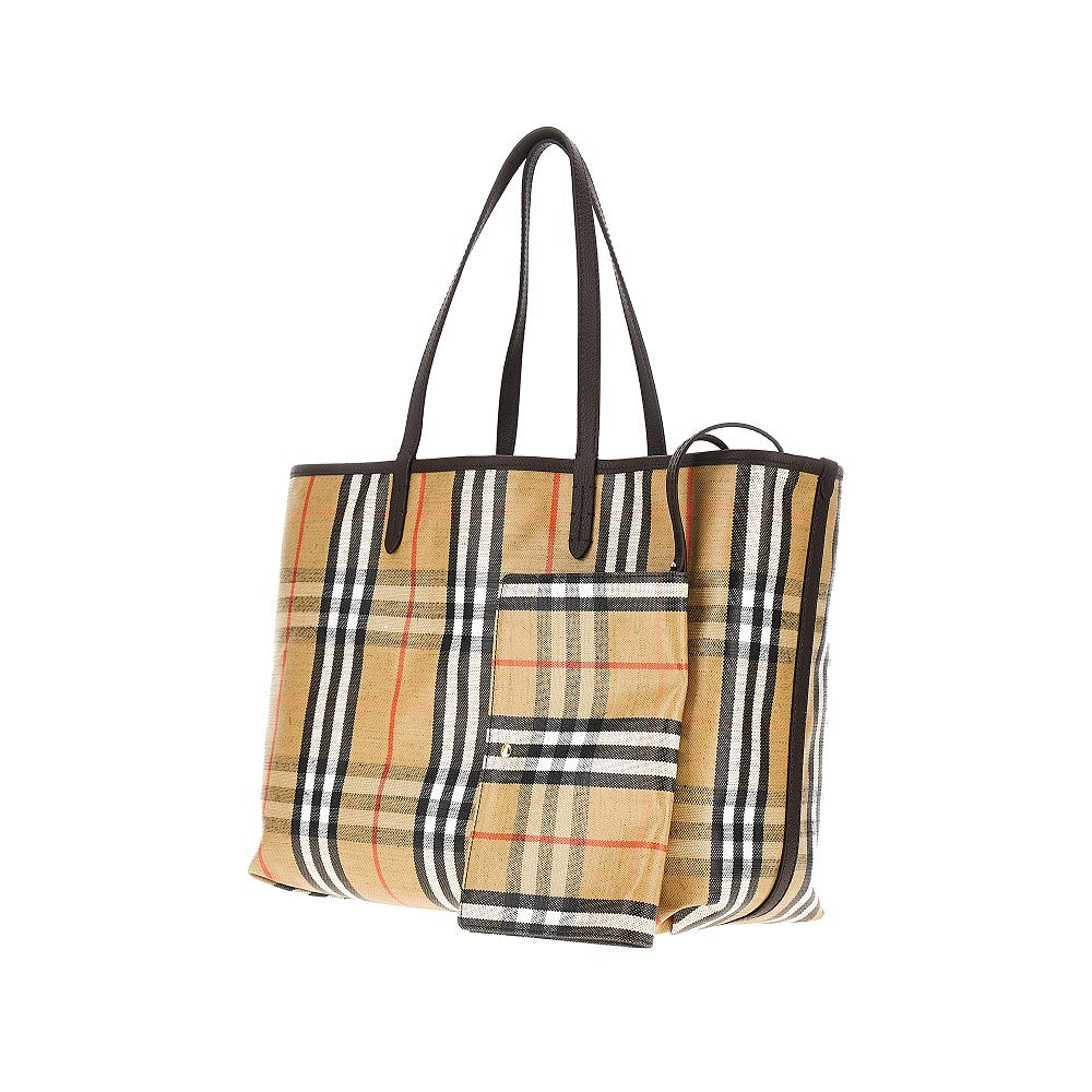 BURBERRY OS medium highlands tote bag
