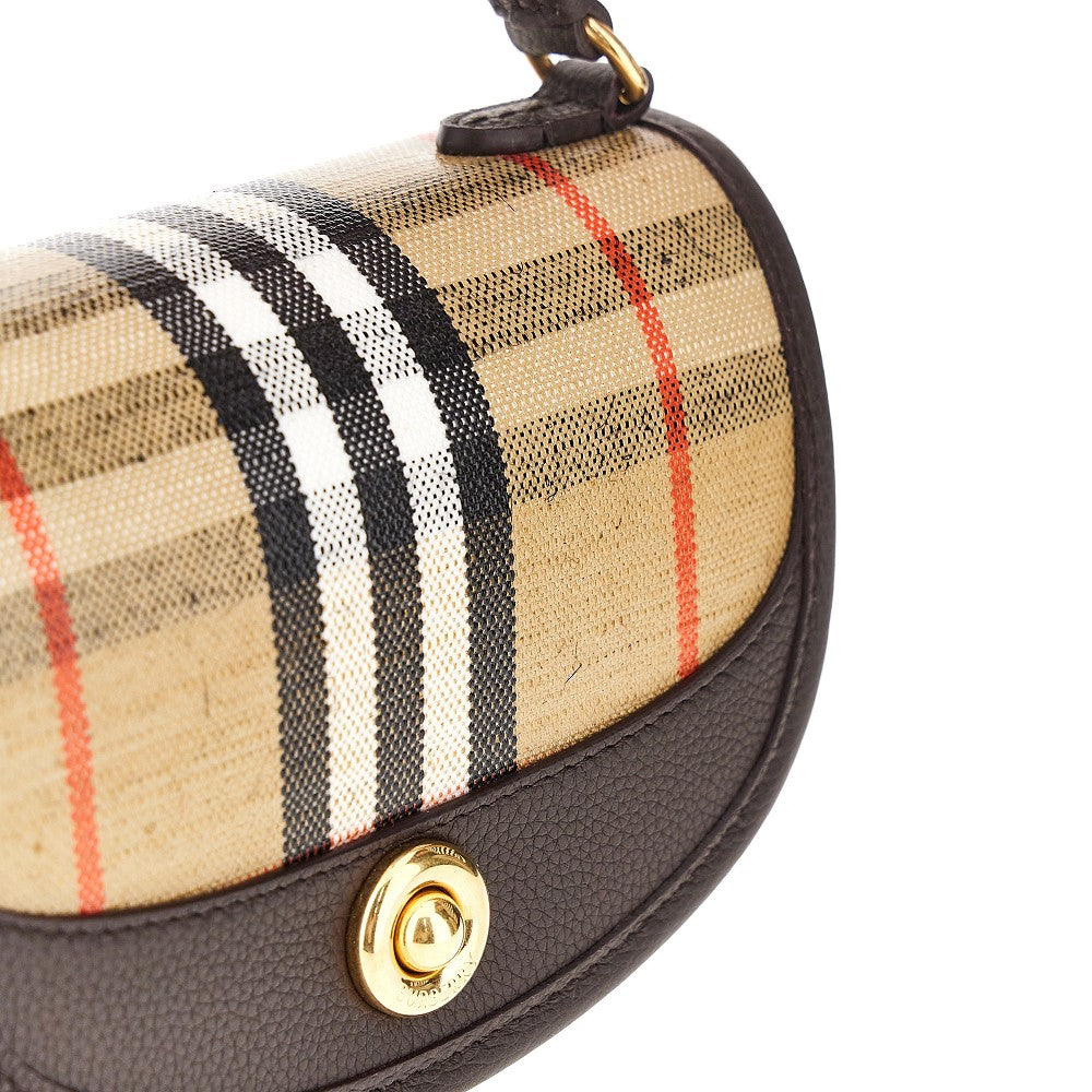 coated canvas mini highlands bag